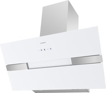 Вытяжка MAUNFELD MERSEY 90 WHITE Glass WHITE белый