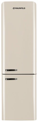 Холодильник MAUNFELD MFF186NFRBG бежевый - ForteMarket Холодильник MAUNFELD MFF186NFRBG бежевый купить,0