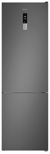 Холодильник MAUNFELD MFF200NFХ10 Inverter стальной