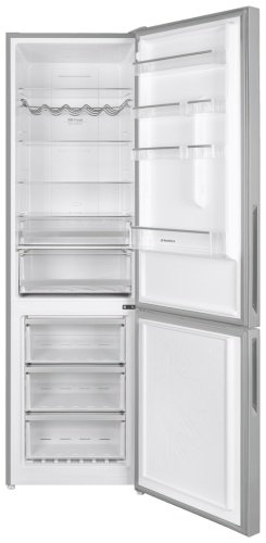 Холодильник MAUNFELD MFF200NFS Inverter серый купить,0