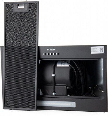 Вытяжка Kanzler D 538 S черный - ForteMarket Вытяжка Kanzler D 538 S черный купить,0