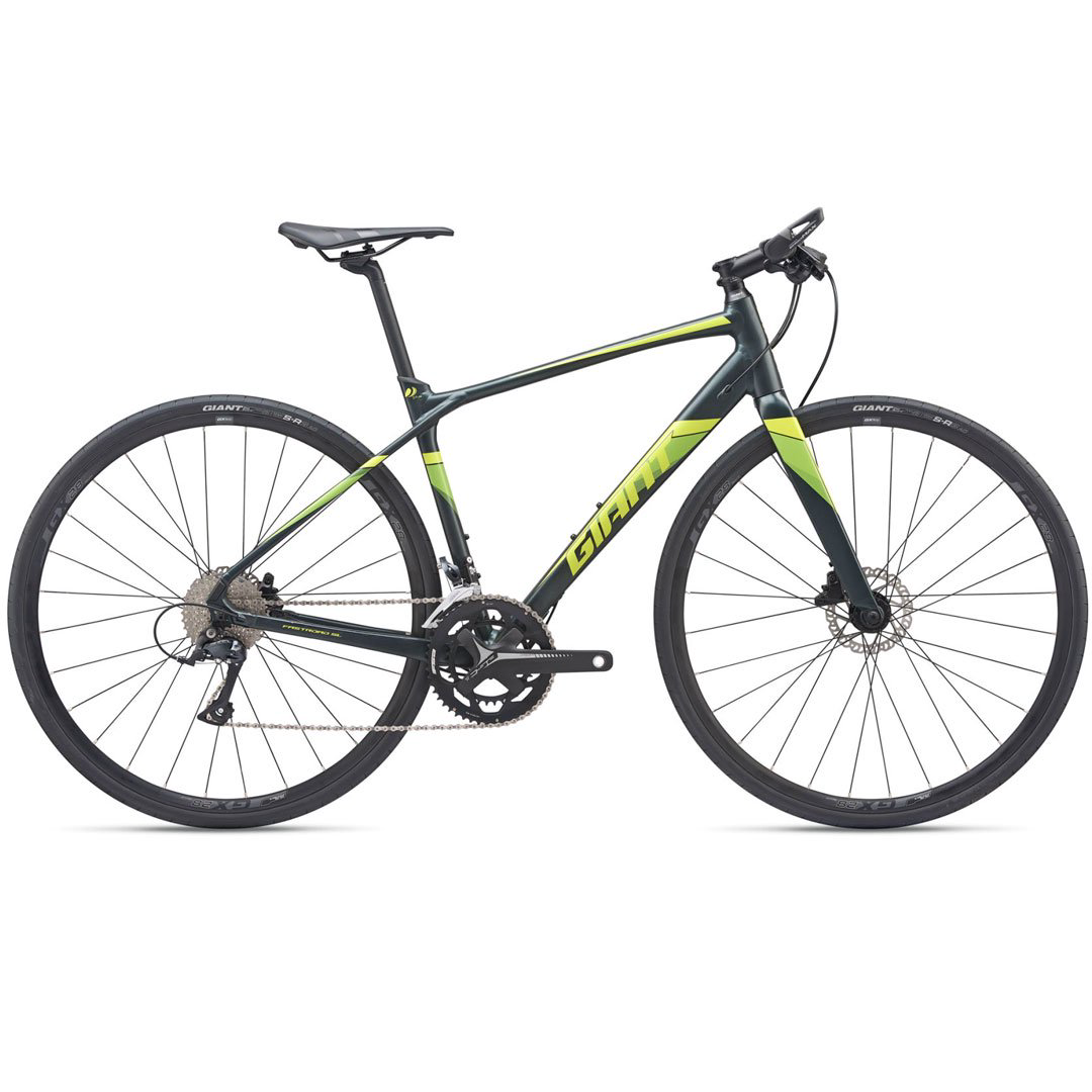 Велосипед Giant FastRoad SL 2 2019 ML 15 metallic black купить,NaN