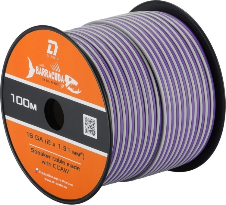 Акустический кабель DL Audio Barracuda Speaker Cable 16 Ga 100м 1 шт