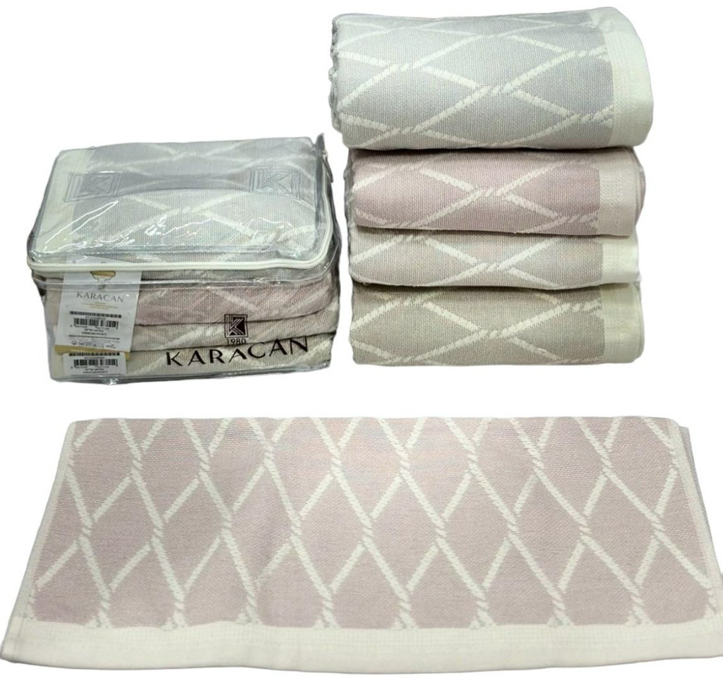 Полотенце LORI HOME COLLECTION 90x50 см 1 шт, лен, махровая ткань