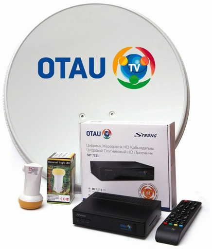 Комплект спутникового телевидения OTAU TV с приставкой