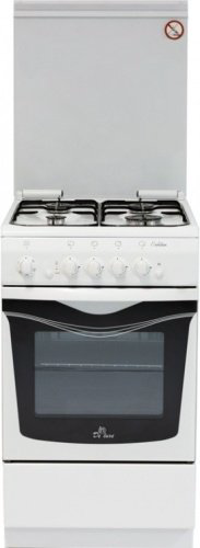 Кухонная плита De Luxe 506040.04г кр чр белый