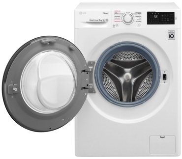 Стиральная машина LG F4M5VS6W белый купить,0