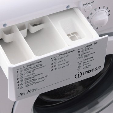 Стиральная машина Indesit IWSD 51051 CIS белый купить,0