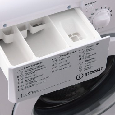 Стиральная машина Indesit IWSD 51051 CIS белый купить,NaN