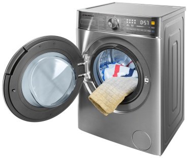 Стиральная машина MAUNFELD MFWD14106S04 серебристый купить,NaN