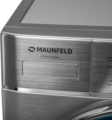 Стиральная машина MAUNFELD MFWD14106S04 серебристый купить,NaN