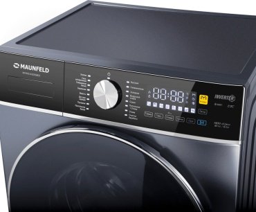 Стиральная машина MAUNFELD MFWD14106SB03 черный, синий купить,0
