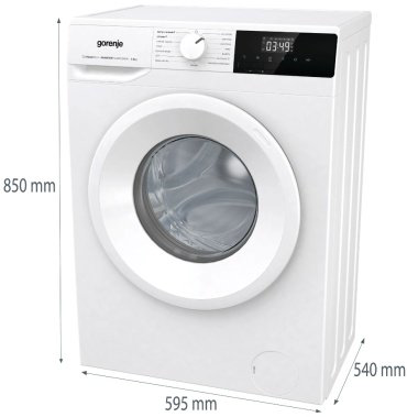 Стиральная машина Gorenje WNHPI84AS/R белый купить,NaN