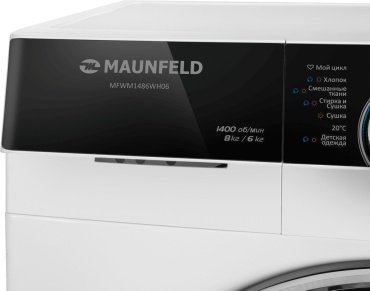 Стиральная машина MAUNFELD MFWM1486WH06 белый купить,0