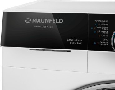 Стиральная машина MAUNFELD MFWM1486WH06 белый купить,NaN