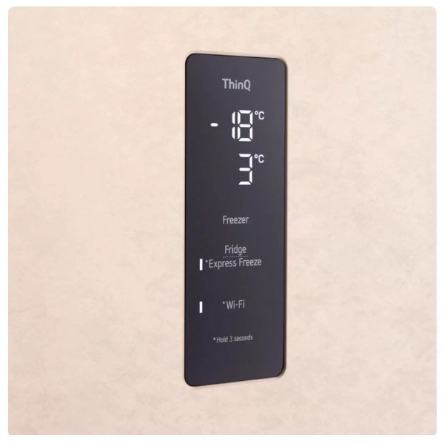 Холодильник LG GR-B922FEBM бежевый купить,599999
