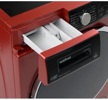 Стиральная машина Vestfrost VFT 8143DDR красный купить,0