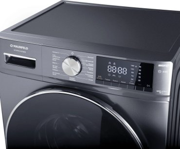 Стиральная машина MAUNFELD MFWM1410SB02 черный, синий купить,NaN