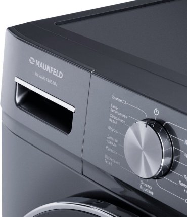 Стиральная машина MAUNFELD MFWM1410SB02 черный, синий купить,0