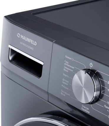 Стиральная машина MAUNFELD MFWM1410SB02 черный, синий купить,NaN