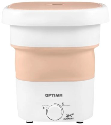Стиральная машина Optima МС-31СК белый, оранжевый купить,NaN