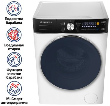Стиральная машина MAUNFELD MFWD14106WH03 белый купить,NaN
