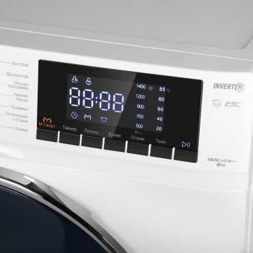 Стиральная машина MAUNFELD MFWM148WH02 белый купить,0