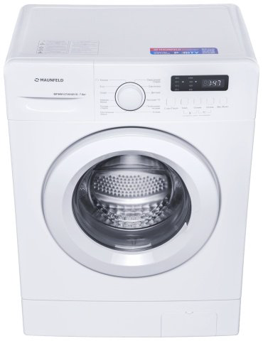 Стиральная машина MAUNFELD MFWM127WH051D белый купить,246549
