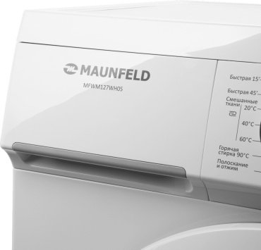 Стиральная машина MAUNFELD MFWM127WH05 белый купить,NaN