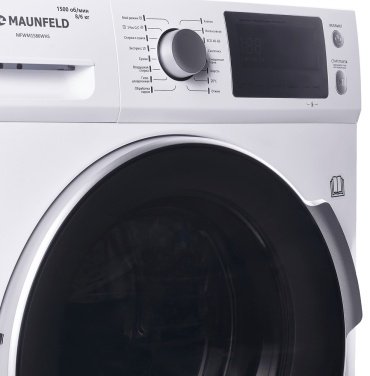 Стиральная машина MAUNFELD MFWM1586WHS белый - ForteMarket Стиральная машина MAUNFELD MFWM1586WHS белый купить,0