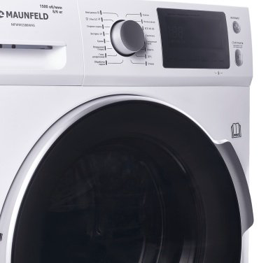 Стиральная машина MAUNFELD MFWM1586WHS белый купить,NaN