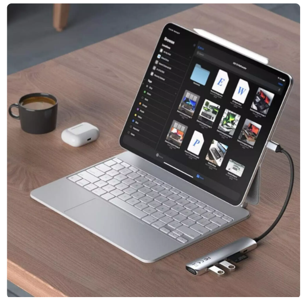 Адаптер Satechi 6-in-1 USB-C Slim Multiport Silver - ForteMarket Адаптер Satechi 6-in-1 USB-C Slim Multiport Silver купить,43690
