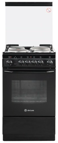 Кухонная плита De Luxe 5004 10Э КР 001 черный
