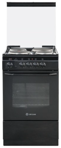 Кухонная плита De Luxe 5004-13Э КР-001 черный