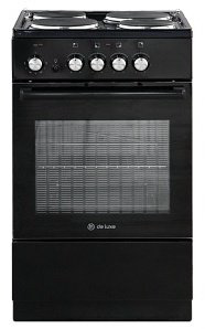 Кухонная плита De Luxe 5004.18 э-011 черный купить,NaN