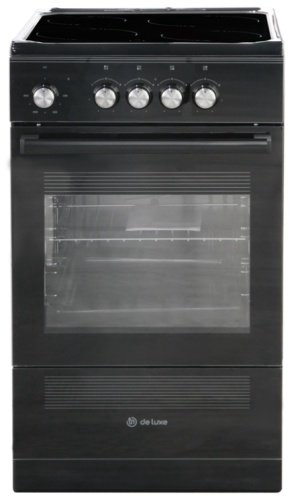 Кухонная плита De Luxe 506004.14эс-001 черный купить,NaN