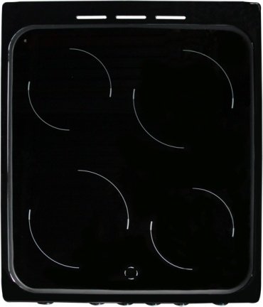 Кухонная плита De Luxe 506004.13эс-001 черный - ForteMarket Кухонная плита De Luxe 506004.13эс-001 черный купить,0