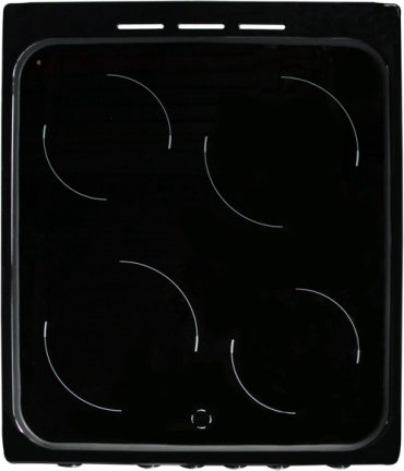 Кухонная плита De Luxe 506004.13эс-001 черный купить,NaN