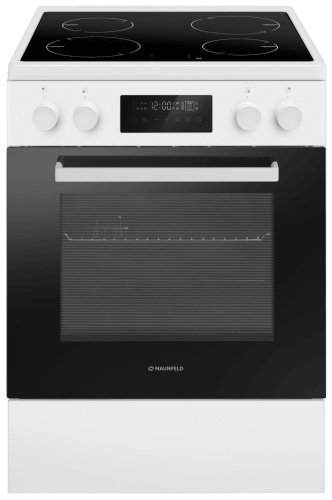Кухонная плита MAUNFELD MIC611W01TD белый купить,NaN