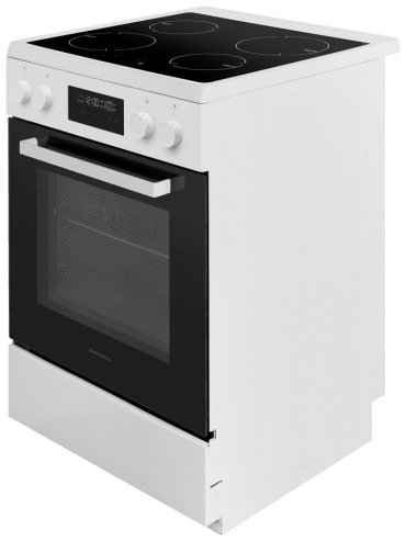 Кухонная плита MAUNFELD MIC611W01TD белый купить,NaN