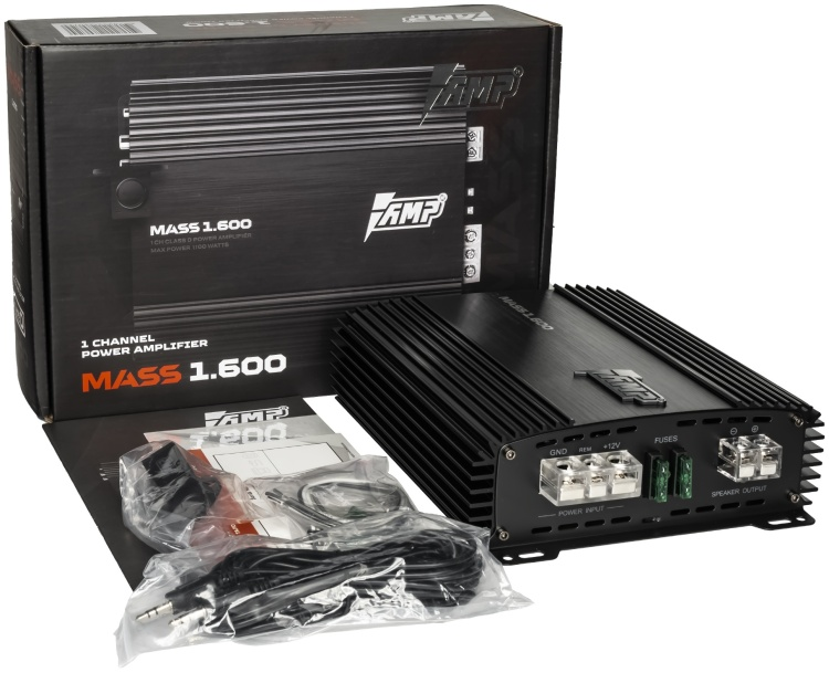 AMP MASS 1.600 1100 Вт 1 канальный купить,32200