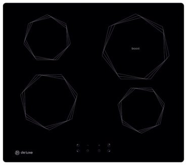 Варочная поверхность De Luxe 595204.03эвс-002 черный