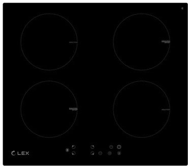 Варочная поверхность LEX EVI 640-1 BL черный