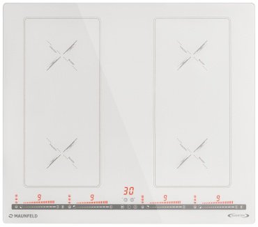 Варочная поверхность MAUNFELD CVI594SB2WHA Inverter белый