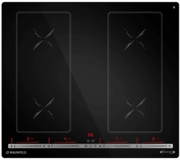 Варочная поверхность MAUNFELD CVI594SB2BKA Inverter черный