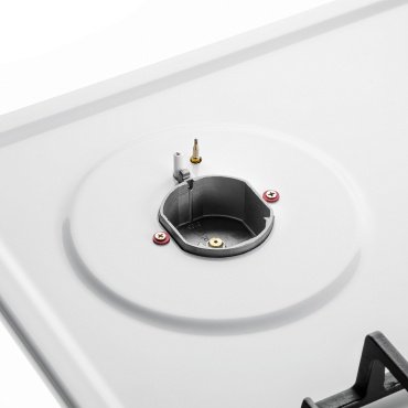 Варочная поверхность MAUNFELD EGHE.64.6CW/G белый