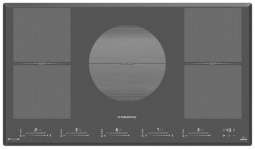 Варочная поверхность MAUNFELD CVI905SFDGR Inverter серый