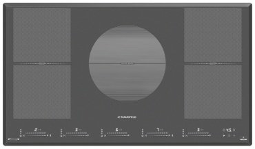 Варочная поверхность MAUNFELD CVI905SFDGR Inverter серый
