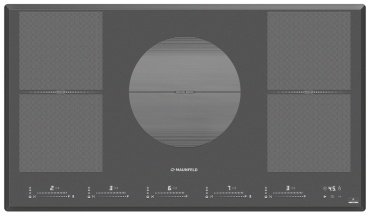 Варочная поверхность MAUNFELD CVI905SFDGR серый купить,0
