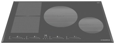Варочная поверхность MAUNFELD CVI804SFDGR серый купить,0